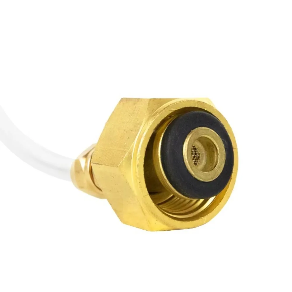 سهلة التركيب دليل موقد غاز البروبان عبوة محول قابلة لإعادة الاستخدام دائم في الهواء الطلق الموقد محول غاز البترول المسال اسطوانة موصل الخرطوم