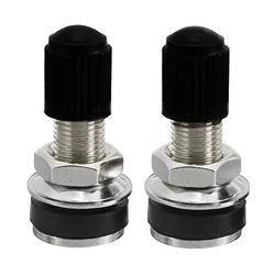 1pc Motorcycle Wheel Valve32mm-Motorbike Scooter Bike Quad Tubeless Mountain Tyre Dustcap General purpose Copper valve nozzle