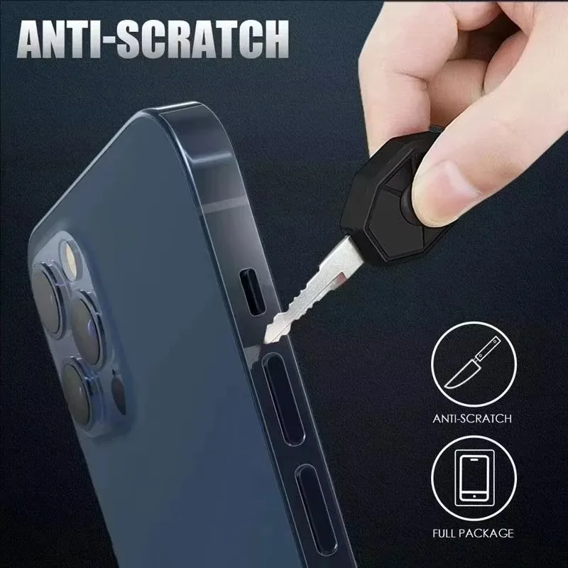 3/1Set Border Frame Protective Films for iPhone 16 Pro Max/16 Plus Thin Clear Side Film Screen Protector for iPhone 15 Pro 14