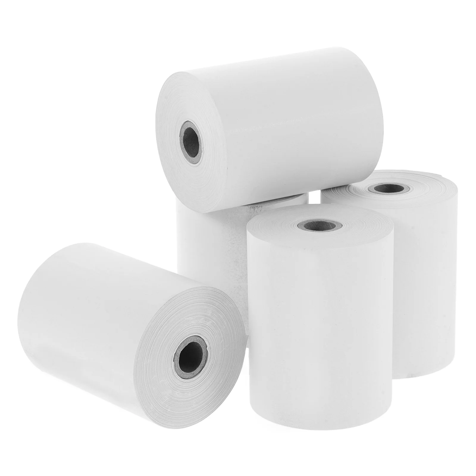 

5 Rolls Thermal Paper Print Printer Label Credit Card Receipt White Cash Register Copy for