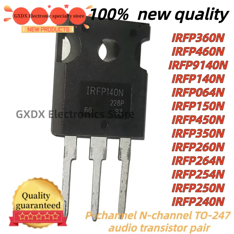 5pcs New IRFP350N IRFP450N IRFP9140N IRFP460N IRFP360N IRFP140N IRFP064N IRFP150N IRFP240N IRFP250N IRFP254N IRFP264N IRFP260N