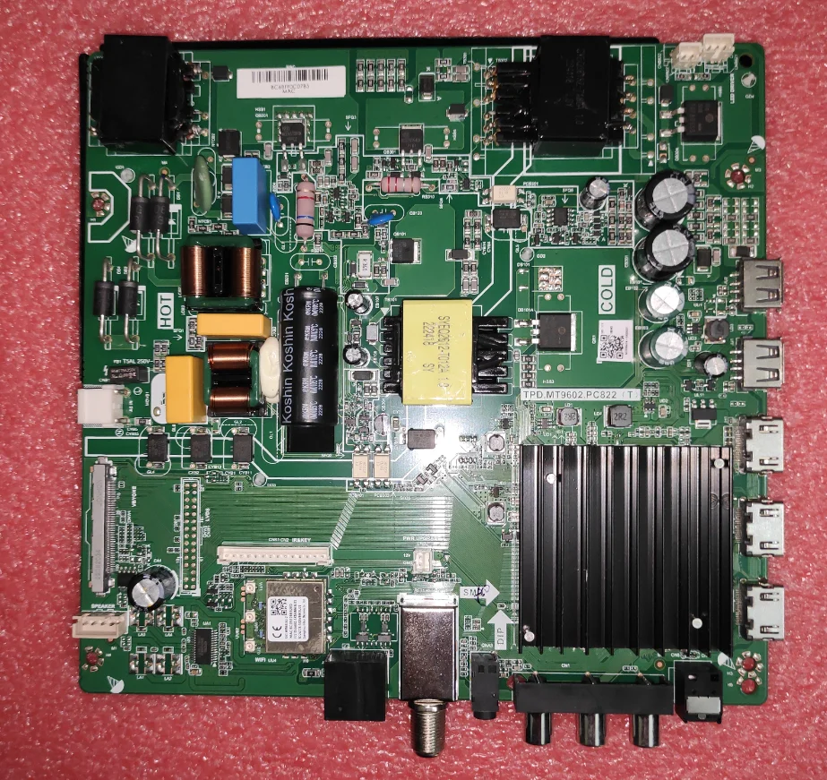 Imagem -04 - Network tv Motherboard Trabalho de Teste de 4kwifi Tpd Mt9602.pc822 t Tpd.mt9602.pc822 n