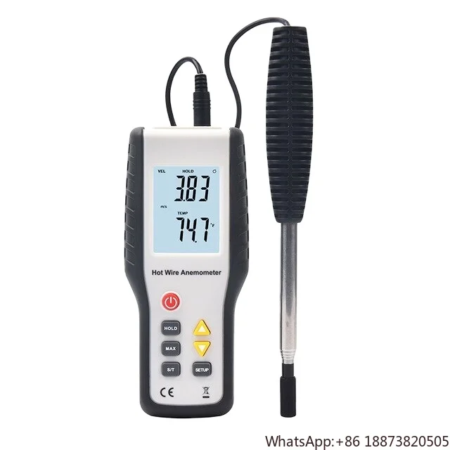 

Factory direct Digital anemometer handheld wind speed meter hti ht-9829