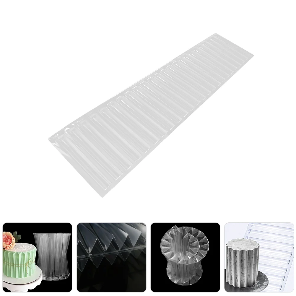 Origami Cake Collar Mold Mousse Supplies Decoration Decorate Transparent Edge The Pet DIY Baking Wrappers Cookie Stencils