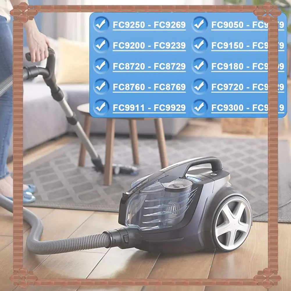 

24-часовая доставка запасных частей HEPA-фильтр, совместимый с FC8038/01 FC9088 FC9084 аксессуары для пылесосов