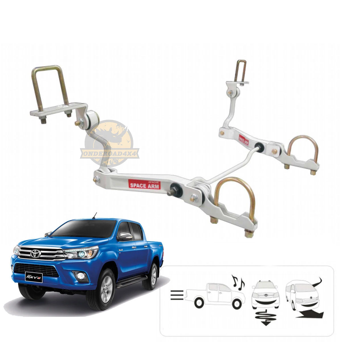 Looking For Wholesalers And Distributors HiLift 15 18 Rear Stabilizer Anti Roll Sway Bar Space Arm For Fits Toyota Hilux Revo