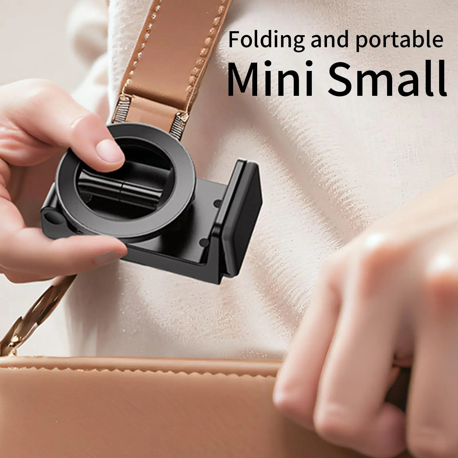 

Seat Back Phone Clip Holder Backseat Cell Phone Holder Clip Vibration-Proof Smartphones Stand For Calling Navigation Video