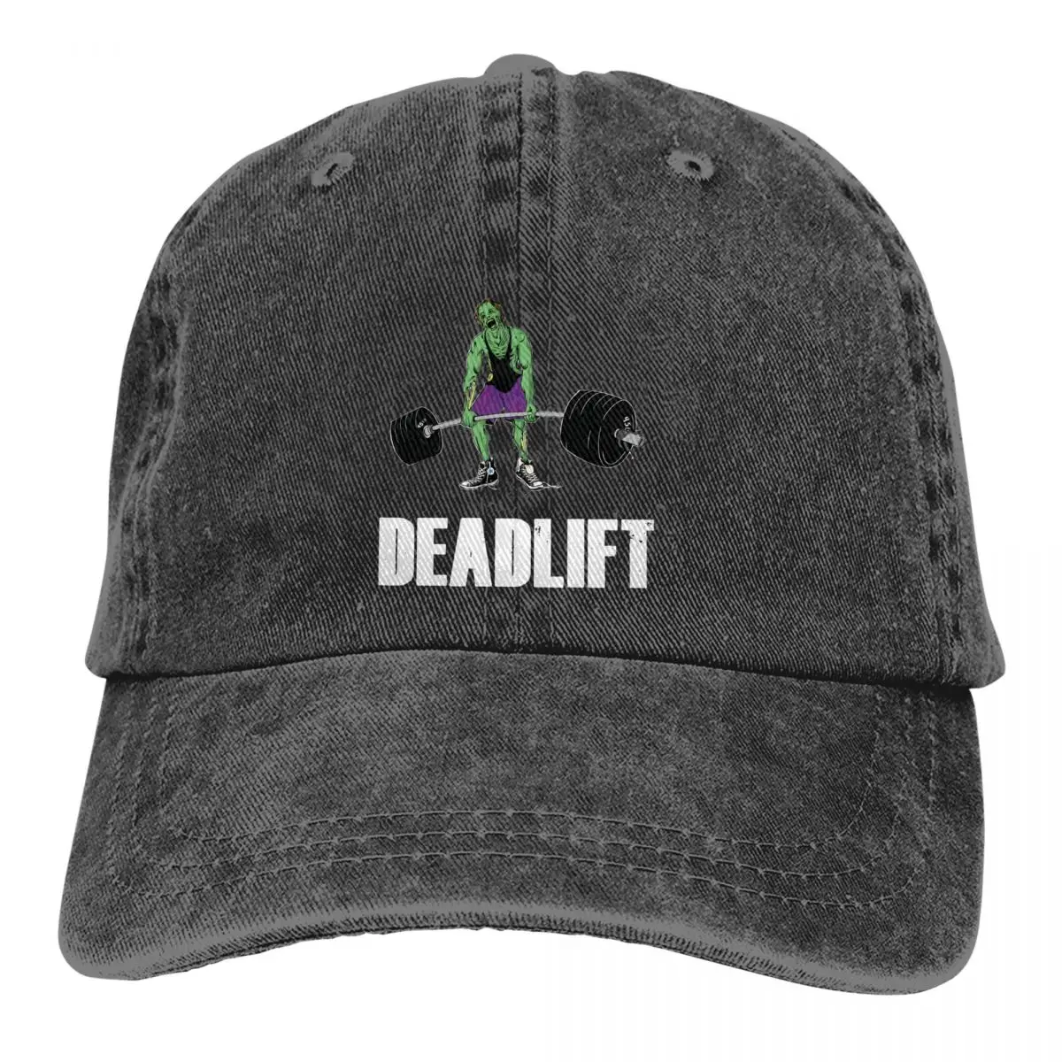 

Deadlift Zombie Baseball Caps Peaked Cap Bodybuilding Sun Shade Cowboy Hats for Men Trucker Dad Hat