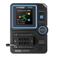 LCR-P1 Transistor Tester Diode Triode Capacitance Resistance Meter LCR ESR Meter NPN PNP MOSFET IR Tester for Electrician Tool