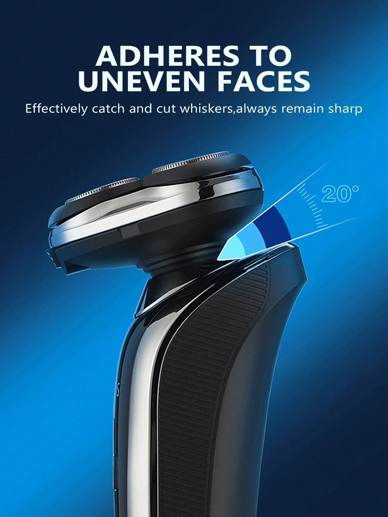 1 adet Üç Bıçaklı Taşınabilir Tıraş Makinesi, Çok Fonksiyonlu, Tamamen Yıkanabilir, TYPE-C Şarjlı, Erkekler Veya Tr'de Hediye Olarak Uygun