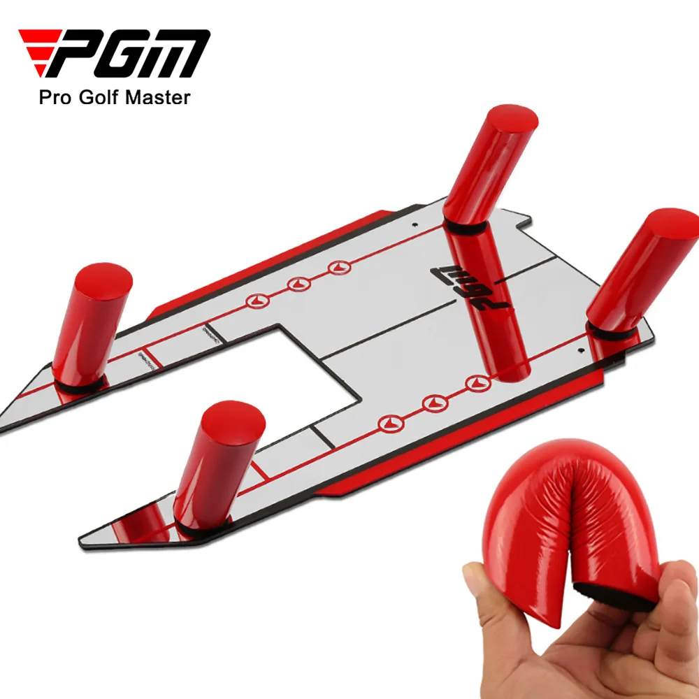 PGM Golf Alignment Trainer Aid Swing Training Speed Trap Practice Base 4 Speed Golf Accessories Tool Golfs Training Aids JZQ015