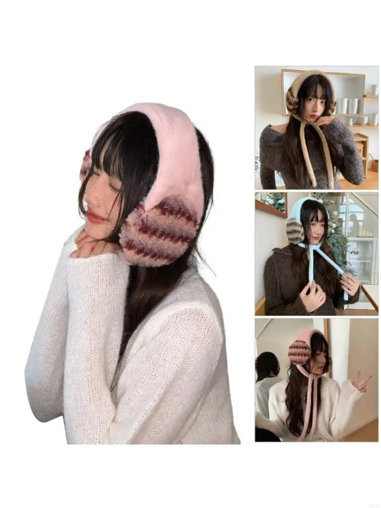 

Новинка 2025 года, регулируемые зимние наушники для женщин и девочек, тренд 2000-х годов, эстетические теплые уши, реквизит для