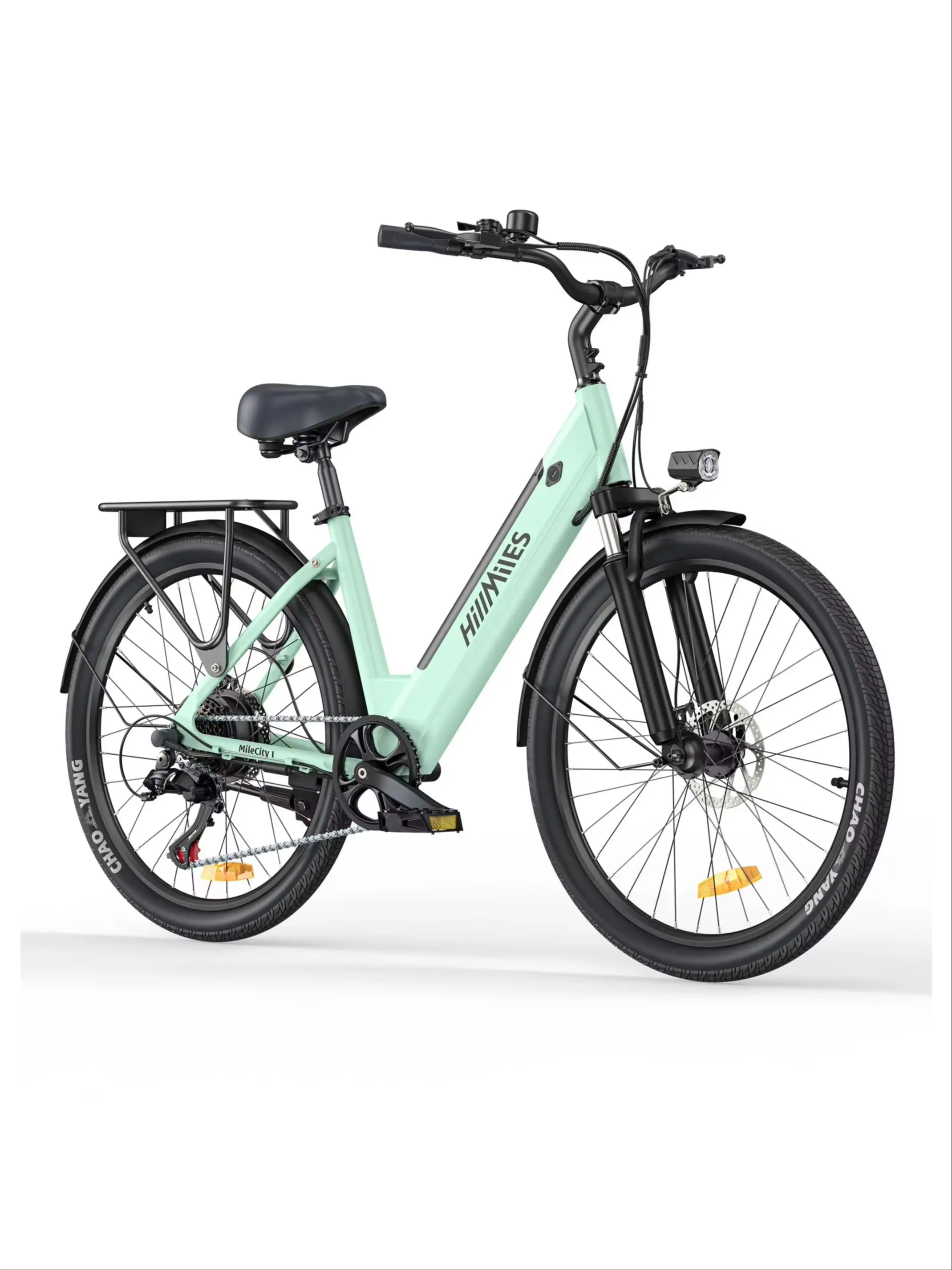 AliExpress NONE HillMiles MileCity 1 Adult E-bike, 250W road electric bicycle, 36V 13Ah battery 26-inch tire city ebike，Electric Bike