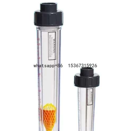 

Plastic tube rotor float liquid water anti-corrosion flow meter LZS-15/25/32/40/50 pipeline type