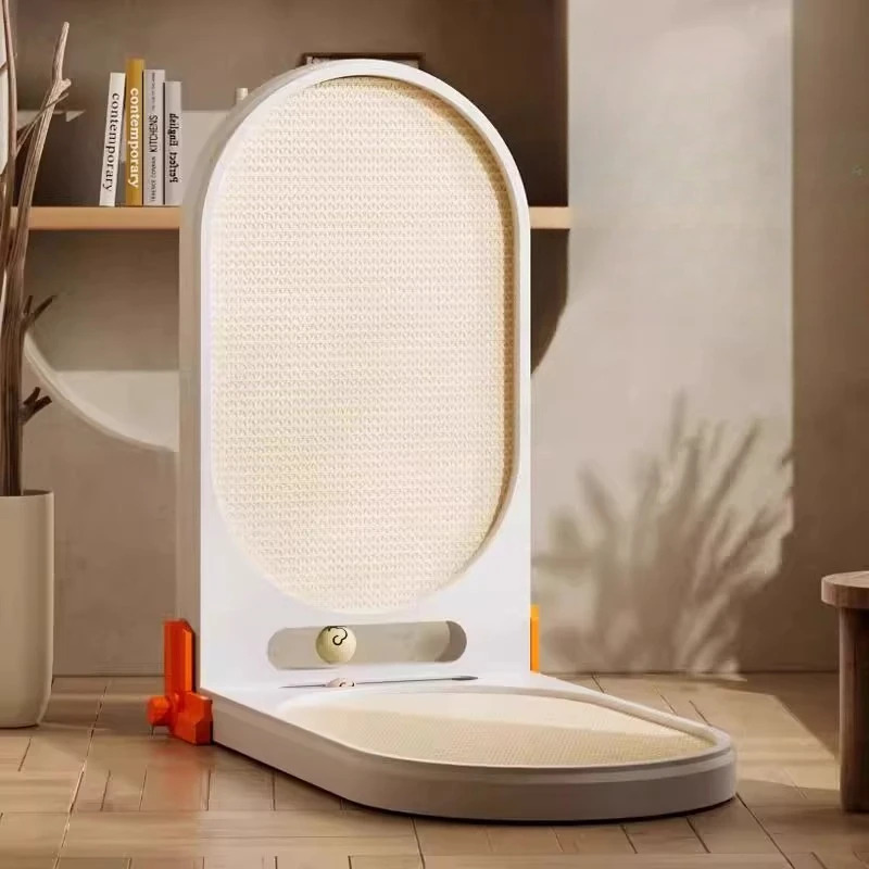 

German cat scratch board integrated vertical L-shaped foldable wear-resistant non-chip scratch-resistant corrugated paper