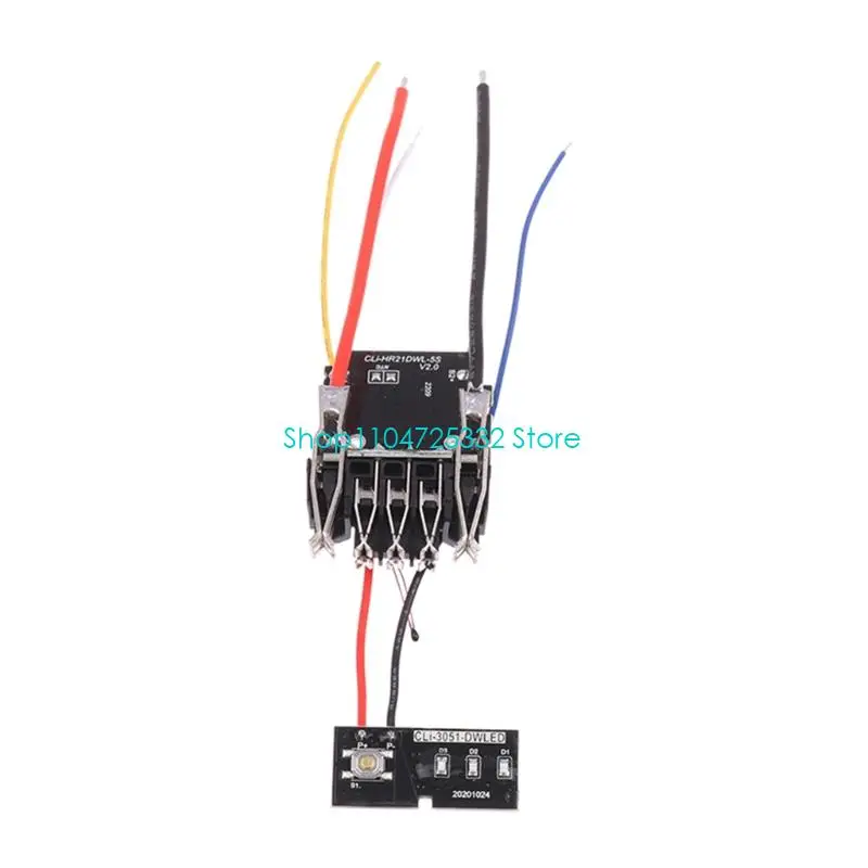 P5EA Multiple Protections 21V PCB Circuit Board Repairing Part Power Tool Accessories for Enhanced Battery Life and Stability