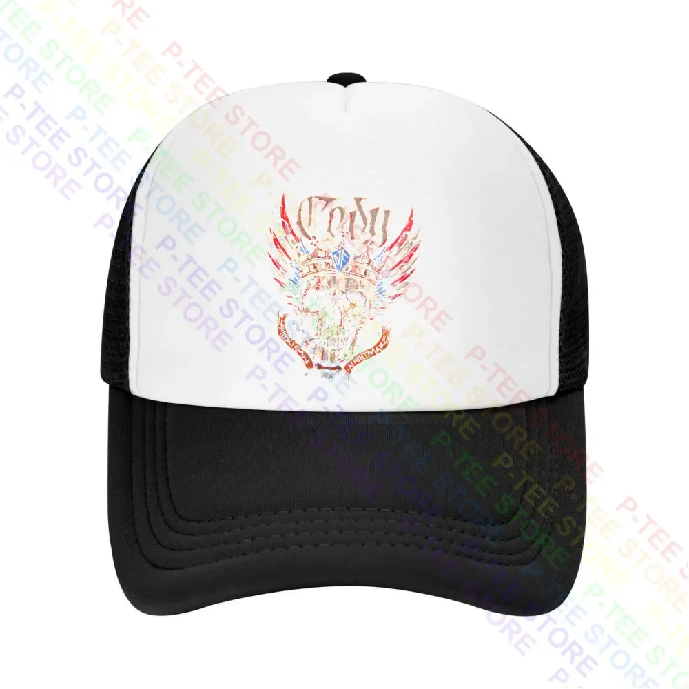 Aew Wrestling Cody Rhodes American Nightmare Skull P-52 Baseball Cap Snapback Caps Knitted Bucket Hat