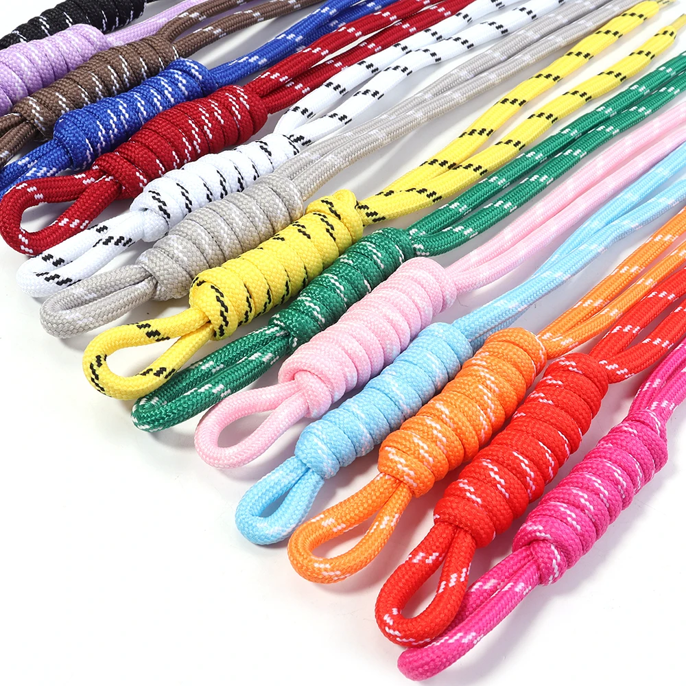 5 teile/los Bunte Geflochtene Lanyard Schlüsselbund Handgemachte Knoten Nylon Seil Schnur Gewinde Für DIY Schlüssel Kette Anhänger Tasche Zubehör – Detail 4