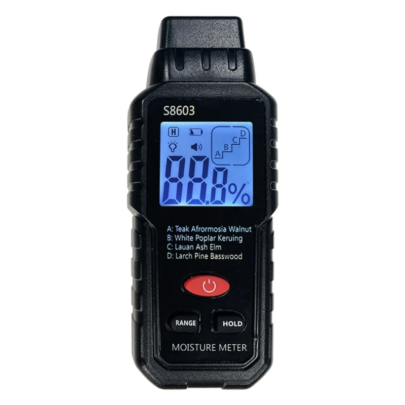 

M17D Wall Moisture Detector Pin Type Humidity Tester with LCD Display Damp Meter