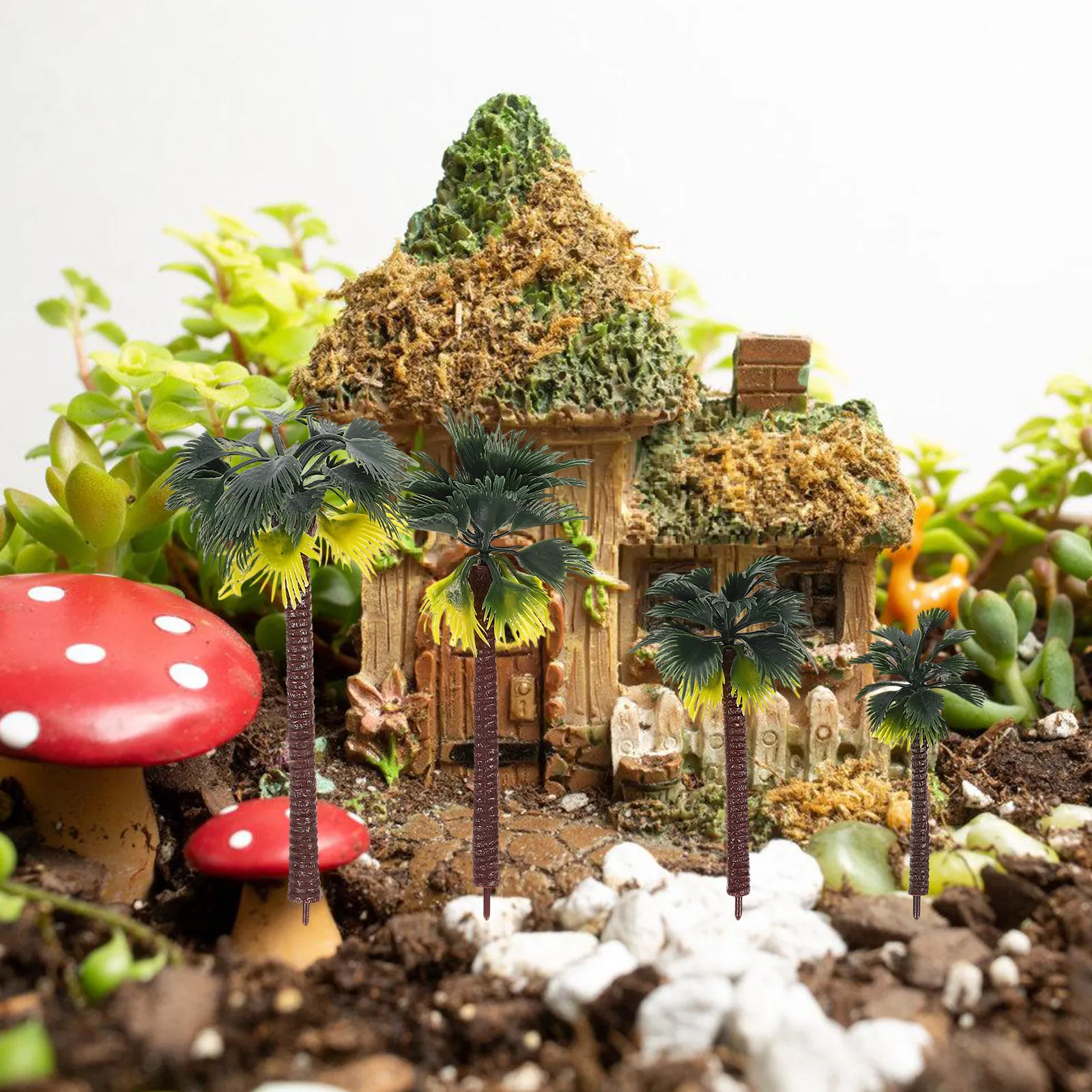 Miniature Landscape Sand Table Realistic Halloween Christmas Beach Theme Decor Beach Themed Decor Beach Theme Decoration 8PCS