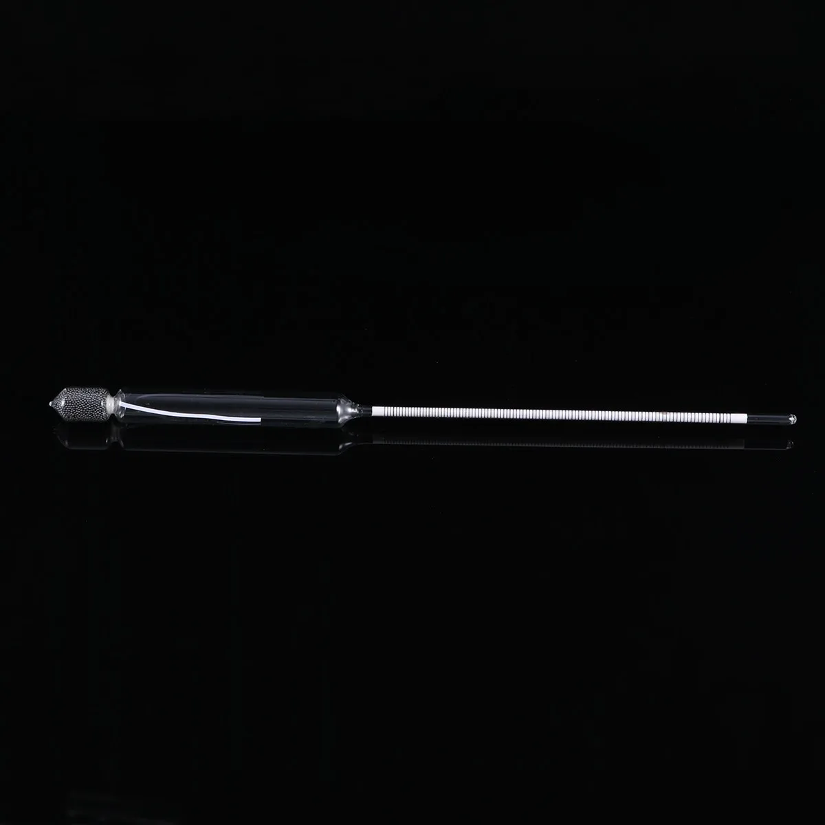 2Pcs Premium Glass Hydrometer Floating Densitometer for Saltwater Aquariums Sea Tank Specific Gravity Measurement Tool