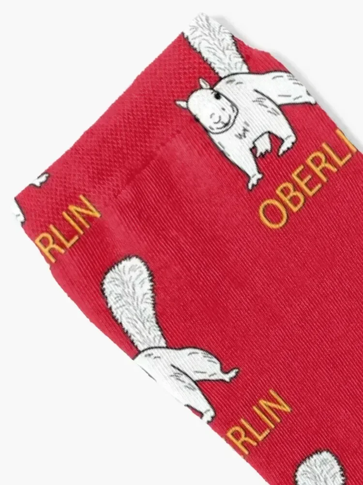 Cute Oberlin White Squirrel Socks gym new in's moving stockings Men's Socks Luxury Women's