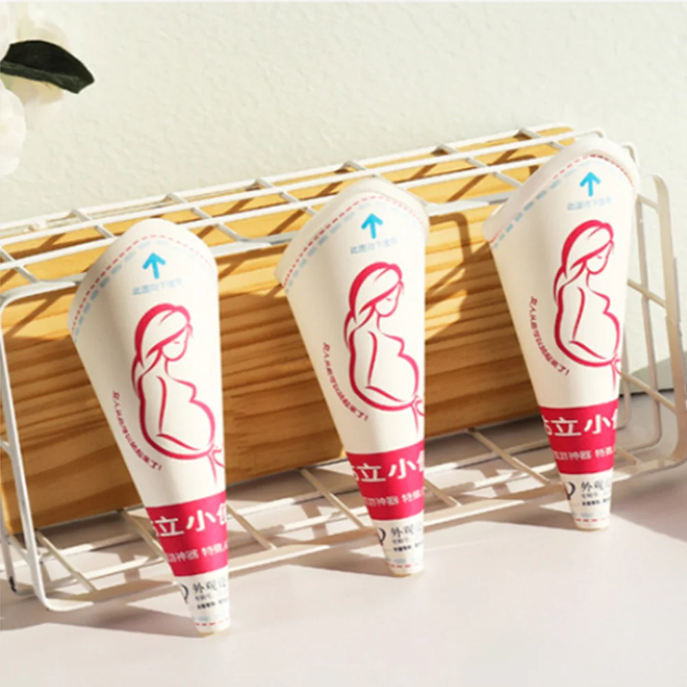 12/20pcs Hygienic Disposable Female Urination Device Stand Up Leak-Proof Portable Pee Paper Cup Foldable Women Urinal Funnel