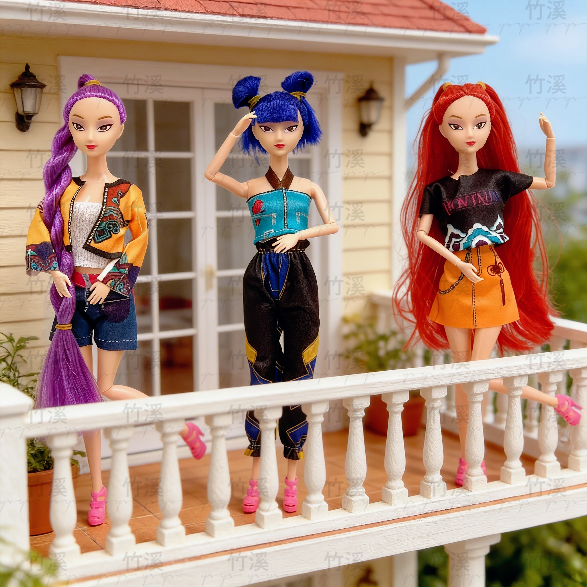 Magical Girl Anime Doll Collection | Poseable Figure with Stylish Fashion Set - Perfect for Play & Showcase