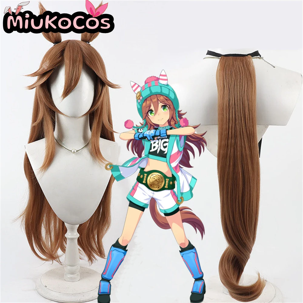 

IN STOCK サムソンビッグ Samson Big Cosplay Wig With Ears and Tail MiukoCosplay Umamusume:Pretty Derby Cosplay