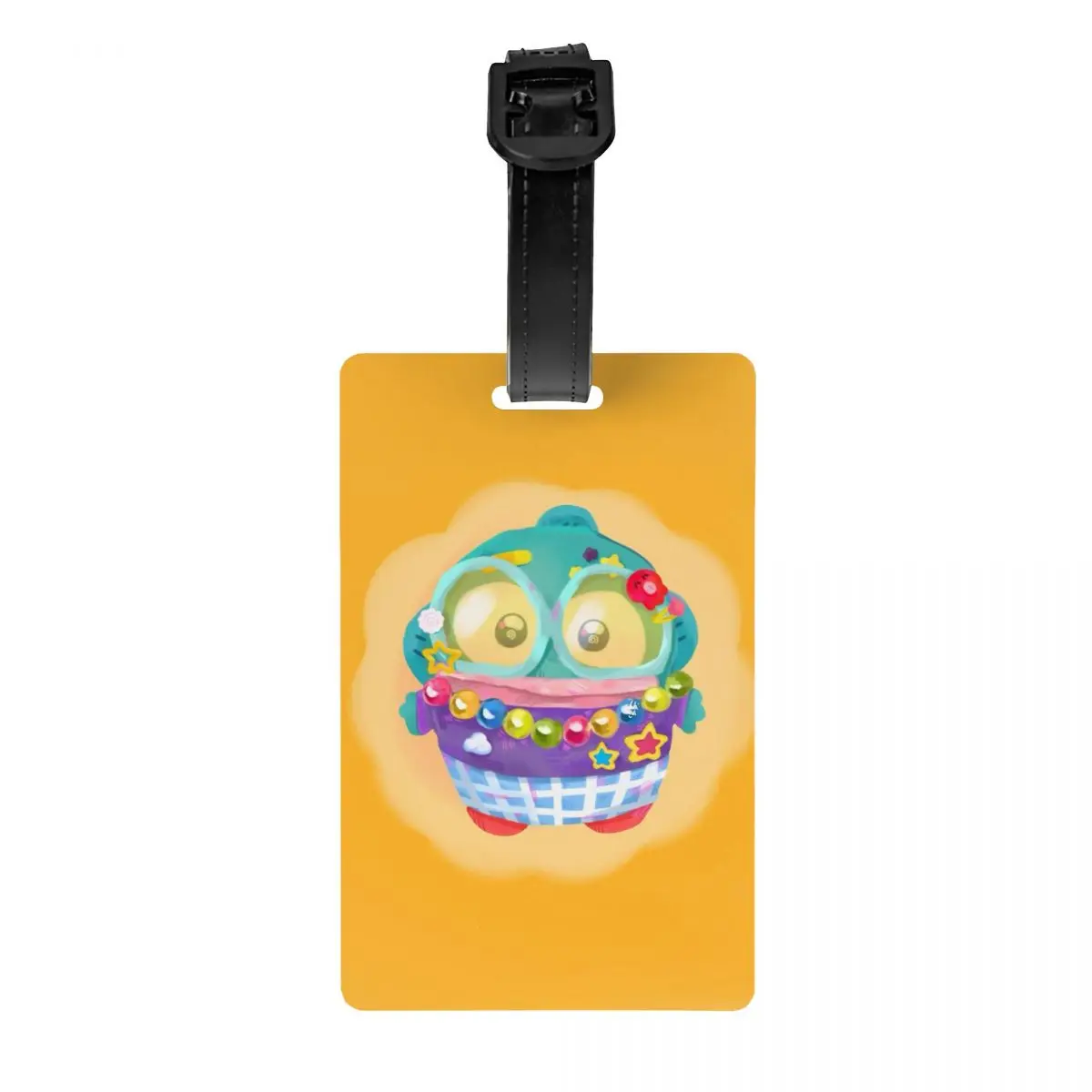 

Custom Beauty Hangyodon Luggage Tag for Suitcases Privacy Cover Name ID Card