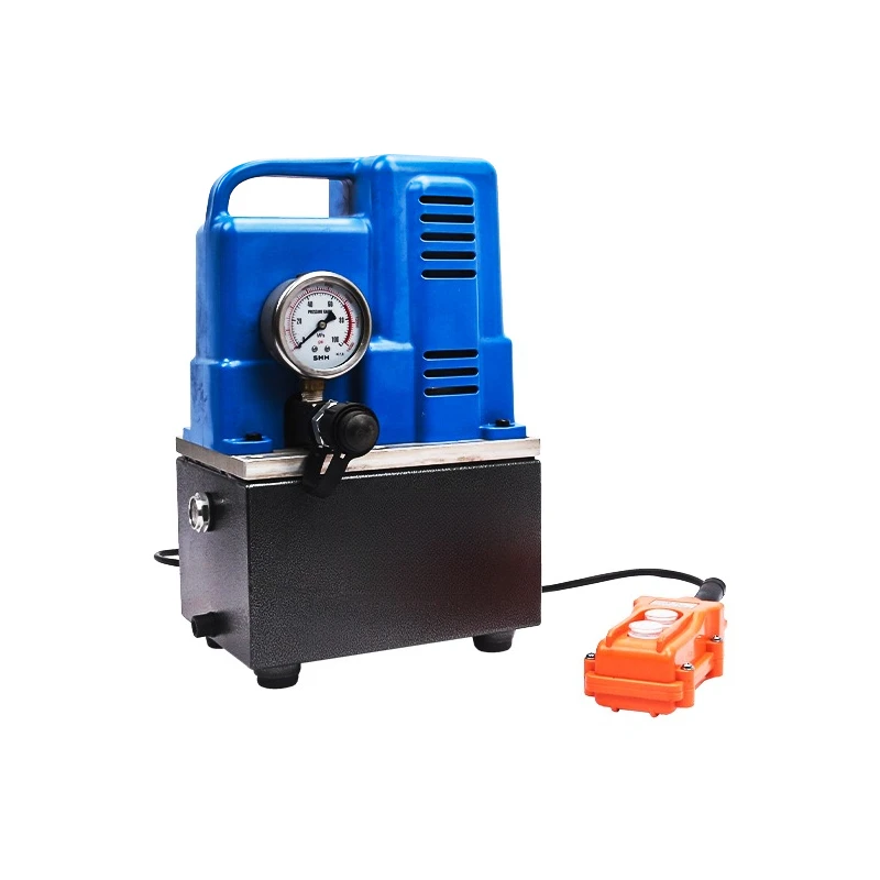 

Portable high pressure electric hydraulic pump, pressure gauge machine