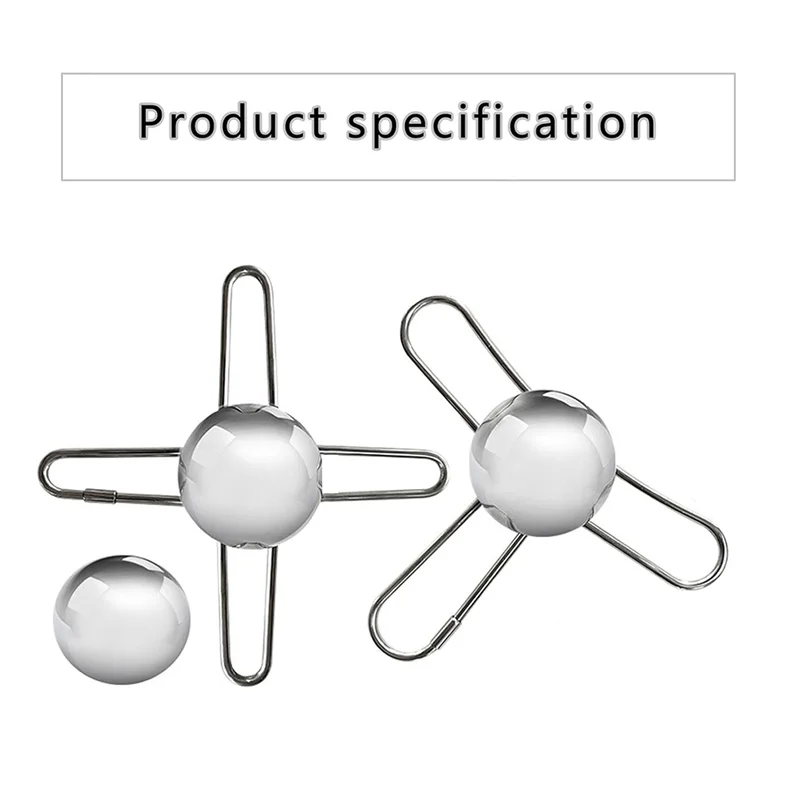 

【B07R】Spherical Reusable Coffee Beverage Cooling Tool Frozen Coffee Ice Balls Stainless Steel Stand Espresso Freezer Ball