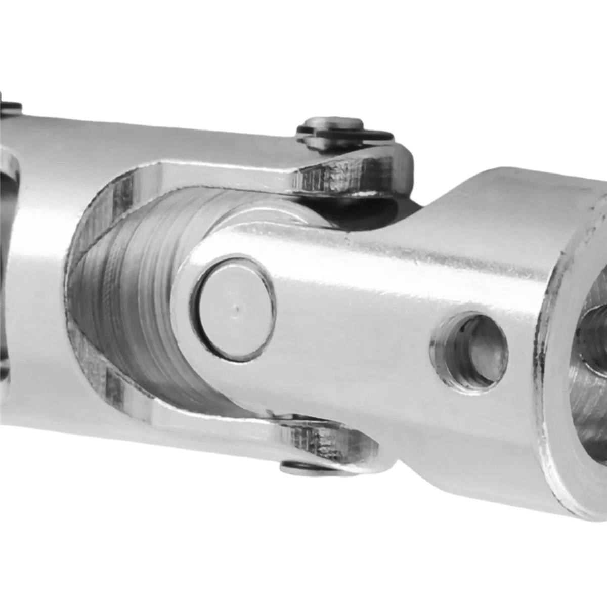 

JHD Rc Double Universal Joint Cardan Joint Gimbal Couplings with Screw,10x10Mm