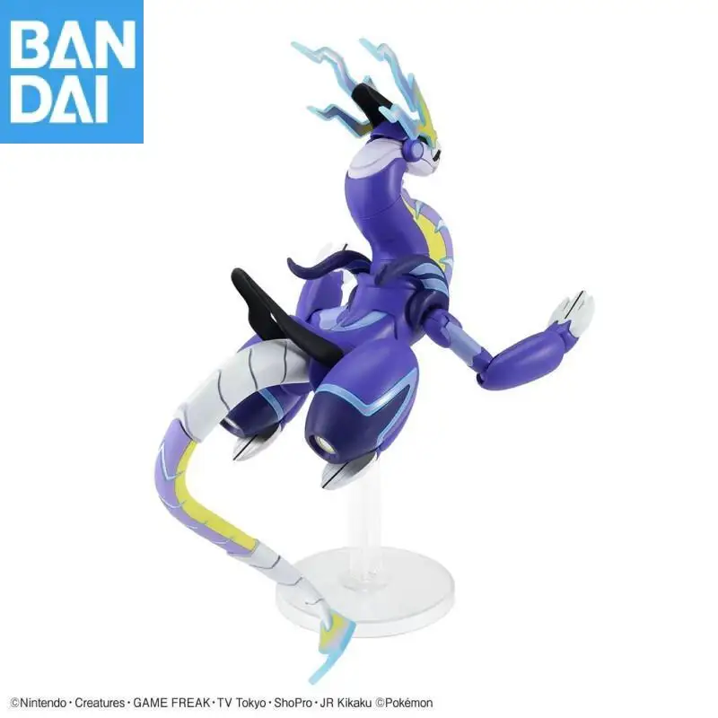 ของแท้จาก Bandai Namco Banpresto โปเกมอน 59 มิไรดอน ชุดประกอบใหม่และยังไม่ได้เปิด ฟิกเกอร์อนิเมะ PVC ของสะสม ของเล่นเด็ก ของขวัญ