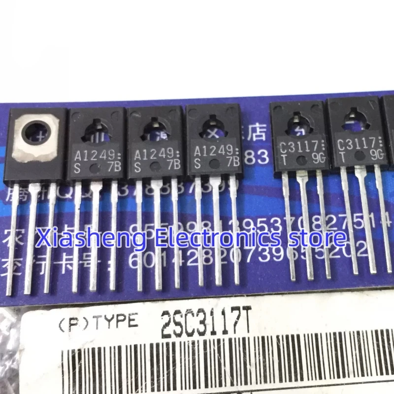 

New Original 5Pairs 2SA1249 A1249 + 2SC3117 C3117 TO-126 Transistor In Stock Good Quality