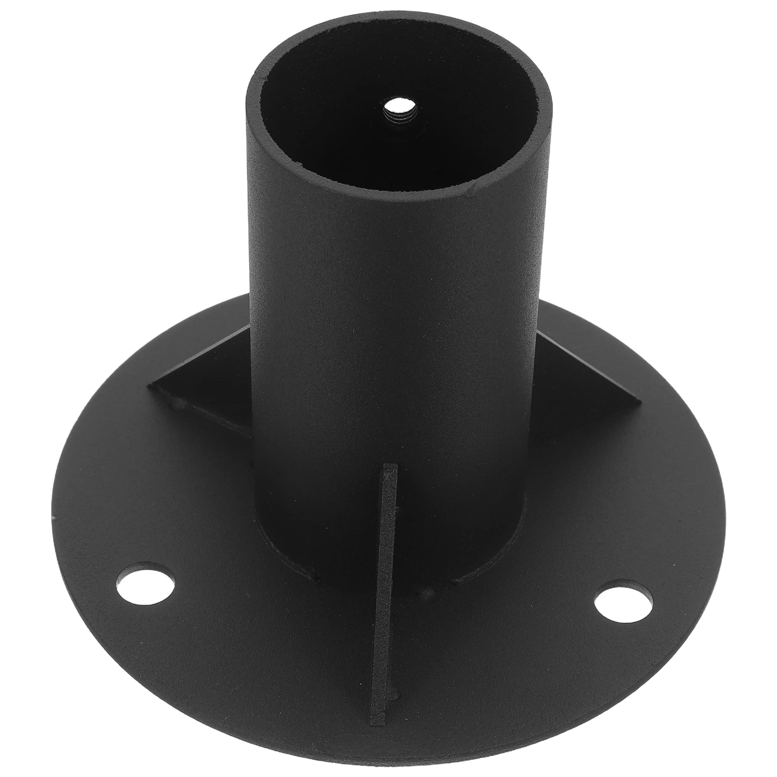 

Heavy Duty Railing Flange 52mm Inner Diameter for Fence Mailbox Flagpole Strong Coating Versatile Use Easy Installation Deck