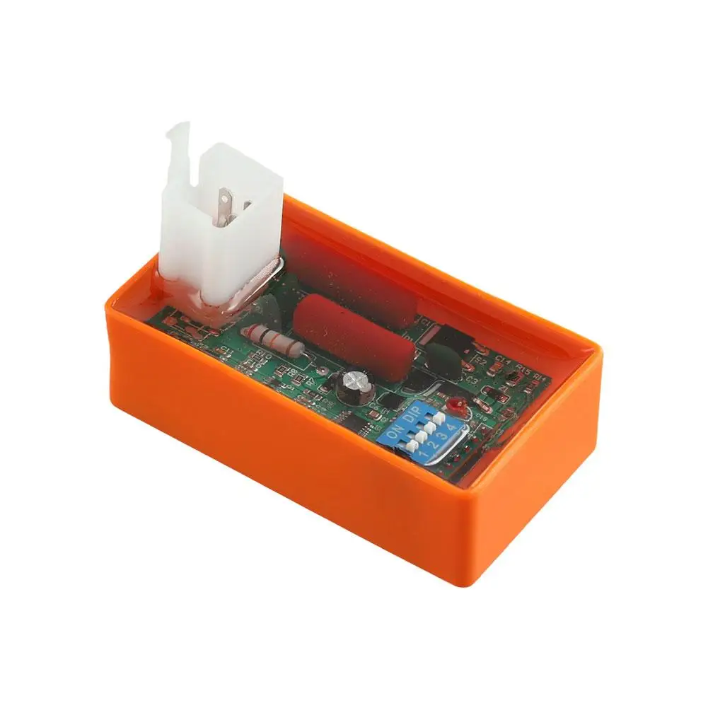 Programmable CDI For Motorcycle Lgnition 5 Pin DC CDI Racing Box DIP Switch For ACTIVE WAVE 110 TC100 ATV 150 Dirt Bike Go Kart