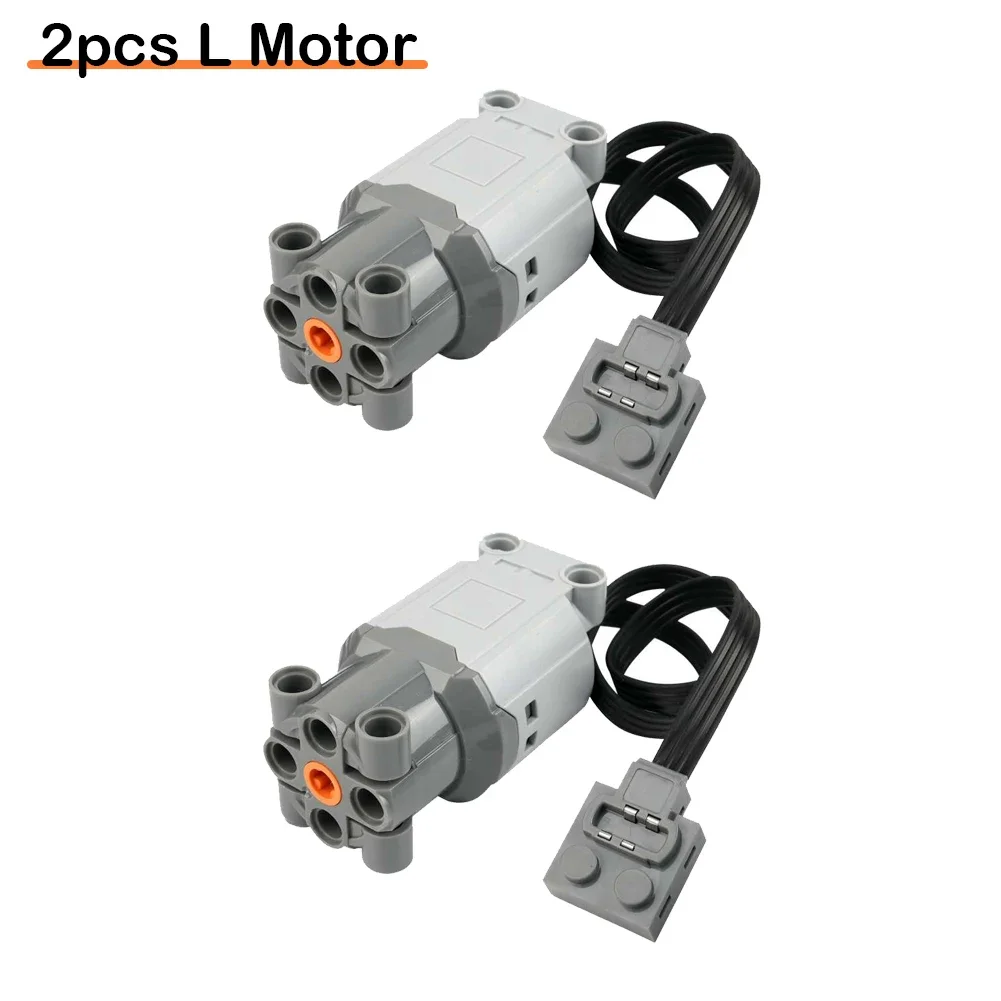Power Functies M L XL Motor Servomotor Technisch onderdeel 8882 8883 88003 88004 MOC Bouwsteenspeelgoed Compatibel met Legoeds-auto
