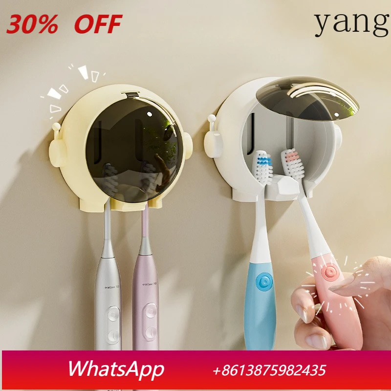 

Настенная полка для туалетных принадлежностей LTT без сверления, держатель для зубных щеток, бытовой органайзер для зубных щеток