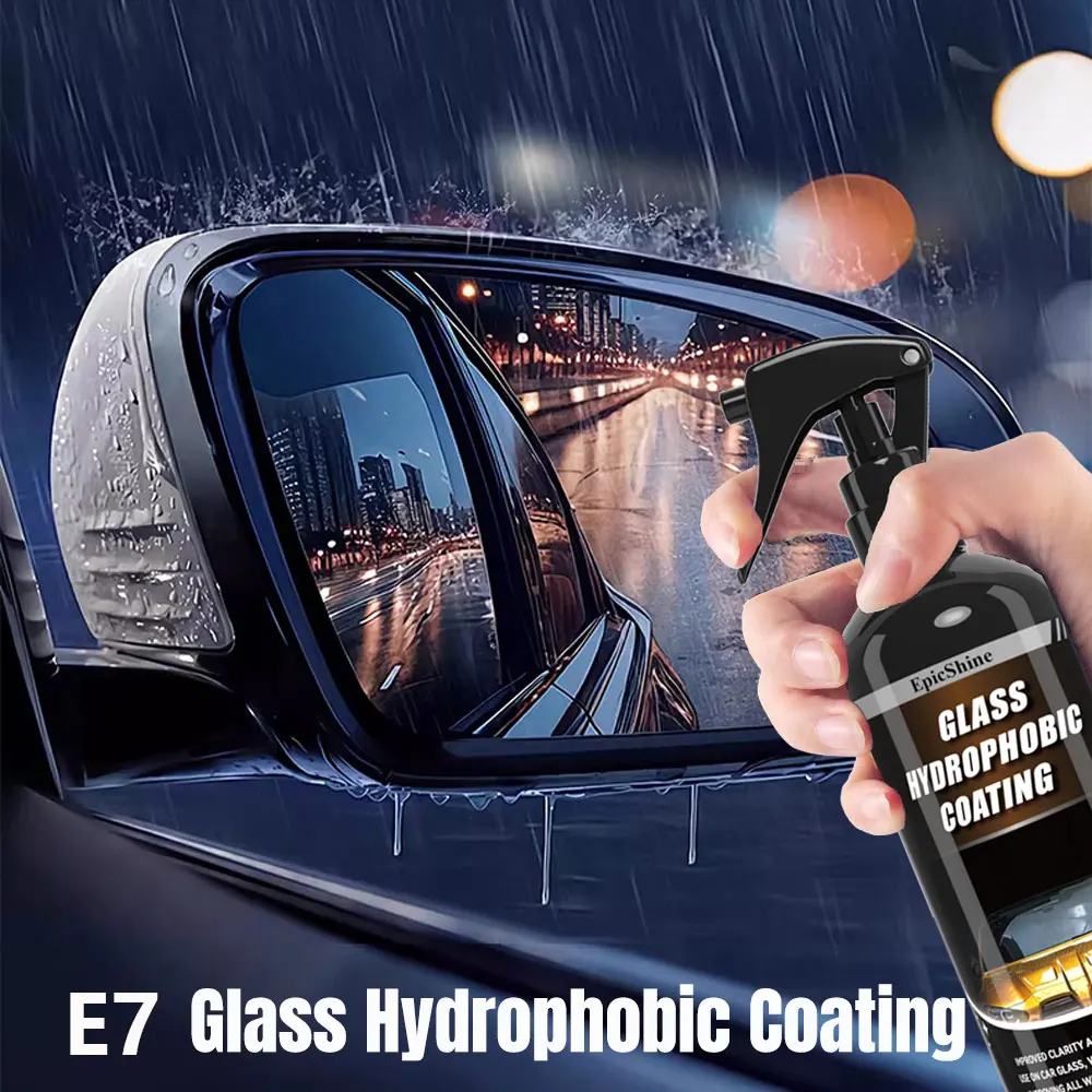 

Glass Hydrophobic Coating Water Repellent Car Windshield Waterproof Spray Rainproof Agent EpicShine Rain Remover Car Accesiores