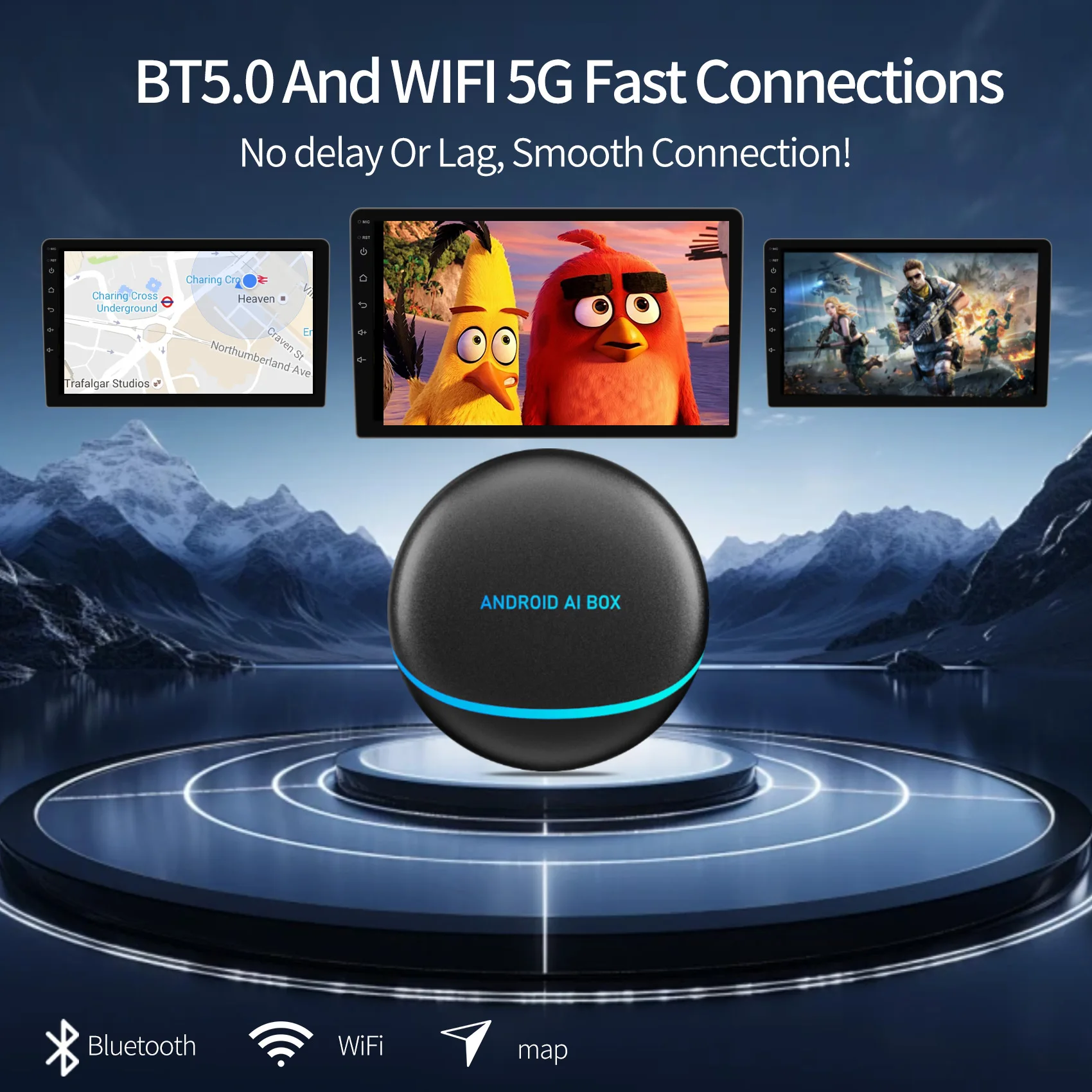 أندرويد 12 8G + 128G اللاسلكية Carplay أندرويد السيارات HDMI إخراج التلفزيون Ai صندوق لفولفو سيات تويوتا كيا أوبل IPTV Netflix سبوتيفي مازدا