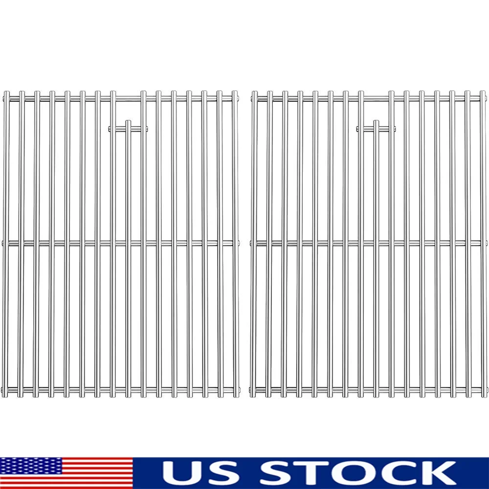 

Сменные решетки для газового гриля Nexgrill 720-0830H 720-0888, нержавеющая сталь, 2 шт., детали решетки для приготовления пищи