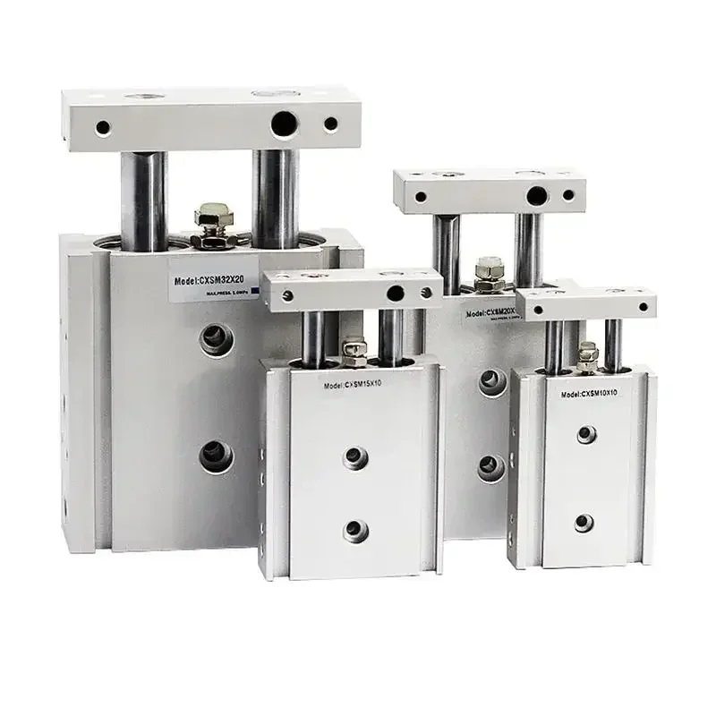 

SMC Type CXSM Dual Rod Cylinder Pneumatic Cylinder CXSM6 CXSM10 CXSM15 CXSM20 CXSM25 CXSM32 Double Axis Dual Rod Cylinder