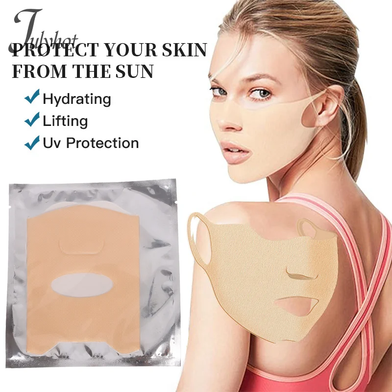 Golf Sunscreen Patch Outdoor Uv Protection Mask Hydrating Gel Skin Care Mask Suitable For Outdoor Sports Cycling Mountain