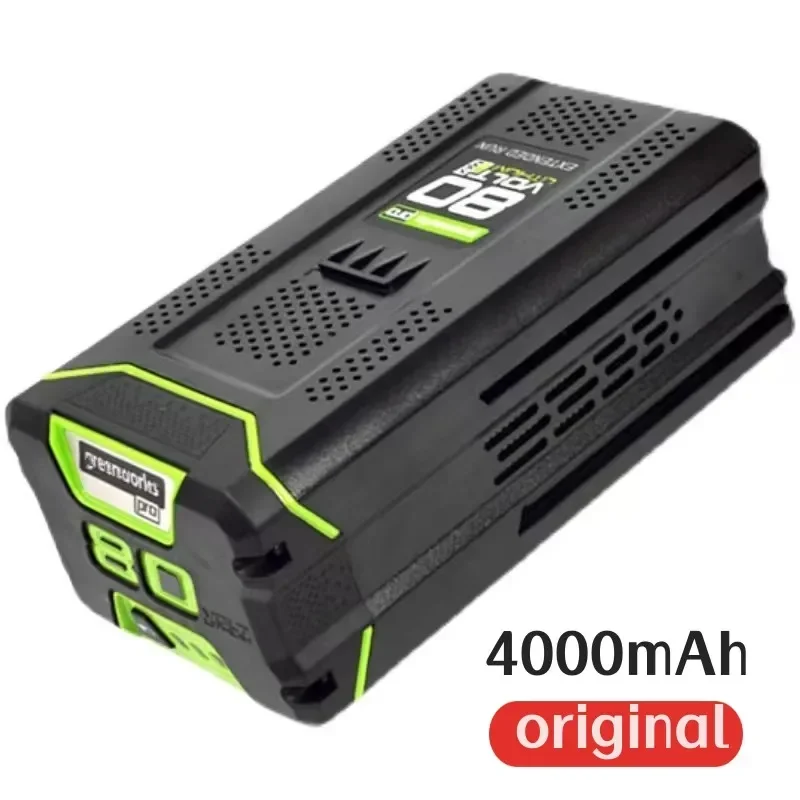 

100%Original 4000mAh for GreenWorks 80V Power Tool Battery GBA80150 GBA80200 GBA80250 GBA80300 GBA80400 GBA80500 Battery Charger