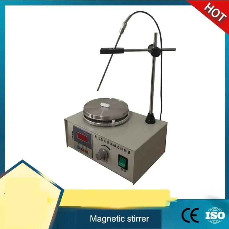 220 فولت جديد درجة حرارة ثابتة المغناطيسي التدفئة النمام مختبر درجة حرارة ثابتة المغناطيسي اثارة شاشة ديجيتال Magneti