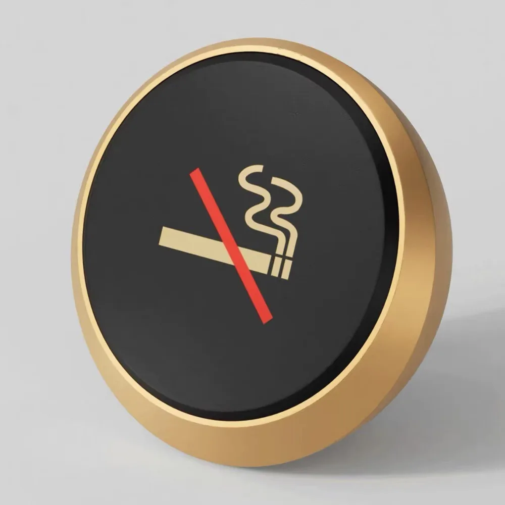 

1PCS No Smoking Sign Table Card Hotel Restaurant Smoking Prohibition Ornament Home Cafe Bar Public Place Smoke Free Decor