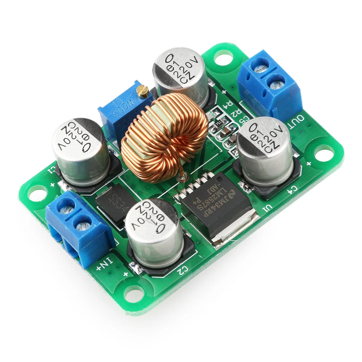 

Lm2587 Dc Dc Step Up Voltage Regulator Booster Converter 3.5 30V to 4 0 30V 5a Voltage Module for Electronics Lm2587 Booster
