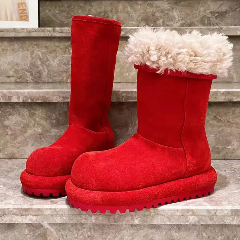 

Fur Women's Boots Warm Suede Cozy Sport Cotton Shoes New Fashion Winter Ankle Boots 2026 Casual Short Plysh Snow Botas De Mujer