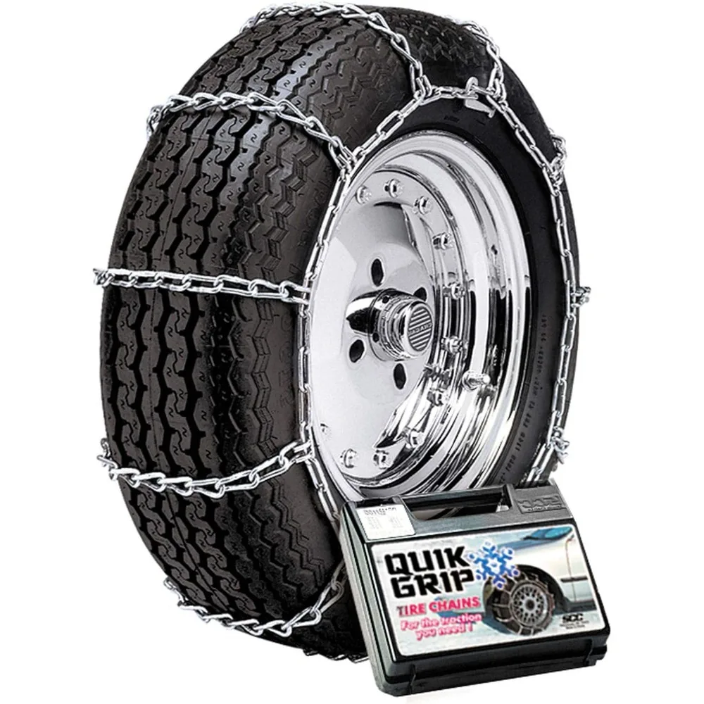 

Passenger Vehicle Tire Traction Chains - Quik Grip Type PL, Set of 2 by Security Chain Company QG1118